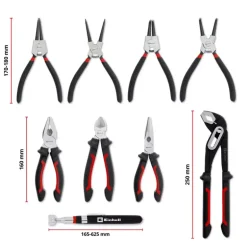 E-Case 9-pc. Tool Pad Pliers
