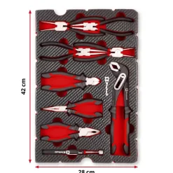E-Case 9-pc. Tool Pad Pliers