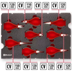 E-Case 8-pc. Tool Pad Precision Pliers