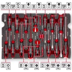 E-Case 17-pc. Tool Pad Screwdrivers