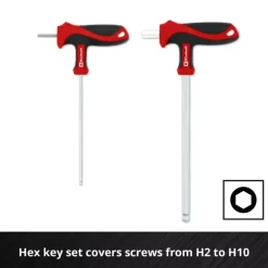 E-Case 9-pc. Tool Pad T-Handle Screwdrivers