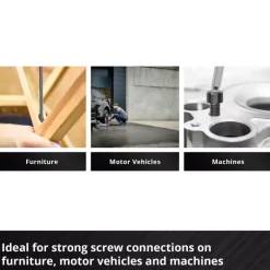 E-Case 9-pc. Tool Pad T-Handle Screwdrivers