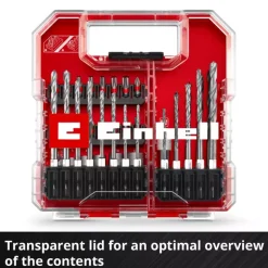 L-CASE 40-pc. Bit and Drill Bit Set for Wood, Masonry and Metal