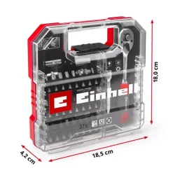 L-CASE 37-pc. Bit and Ratchet Set