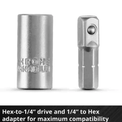 L-CASE 37-pc. Bit and Ratchet Set