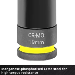 M-CASE, 3-pc. Automotive Impact Socket Set