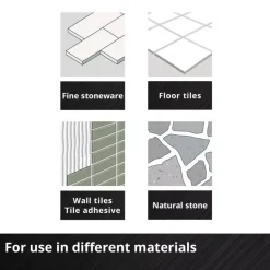 M-CASE 7-pc. Diamond Tile Drill Bit Set, M14, Ø 6–14 mm