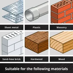 10-pc. Impact Bit Set with Carabiner, Pocket Set, 50 mm