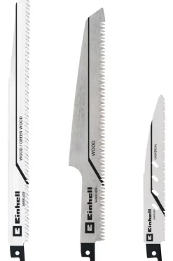 3-pc. Reciprocating Saw Blade Set for Wood and Metal