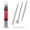 3-pc. SDS Plus Chisel Set, 250 mm
