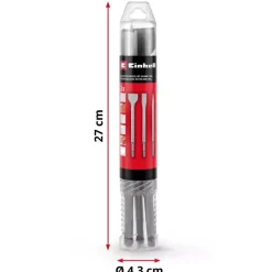 3-pc. SDS Plus Chisel Set, 250 mm