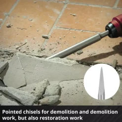 3-pc. SDS Plus Chisel Set, 250 mm