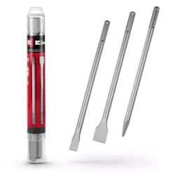 3-pc. SDS-Max Chisel Set, 400 mm