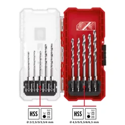 S-CASE 10-pc. Metal Drill Bit Set