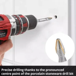 S-CASE 10-pc. TCT Tile Drill Bit Set