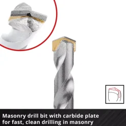 S-CASE 10-pc. TCT Tile Drill Bit Set