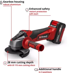 TC-AG 18/115 Li (1x4,0Ah)