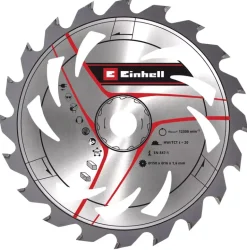 TCT Circular Saw Bladee, Ø 150 x 16 x 1.6 mm, 20 T