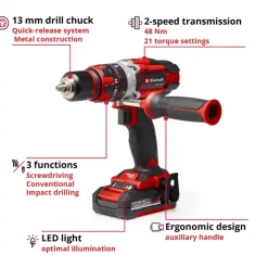 TE-CD 18/48 Li-i (2x2,0Ah)
