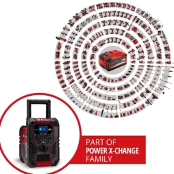 TE-CR 18 Li DAB+/FM/BT - Solo