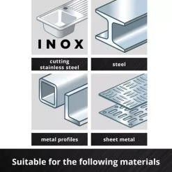 Thin Cutting Discs, Ø 125 x 1 mm, 5 pcs.