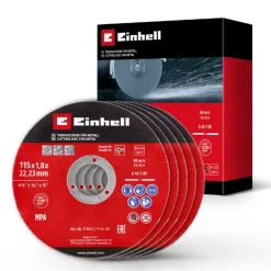 Thin Cutting Discs, Ø 115 x 1 mm, 5 pcs.