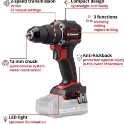 TP-CD 18/70-C Li-i BL - Solo