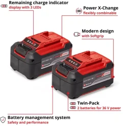2x 18V 5,2Ah PXC-Twinpack