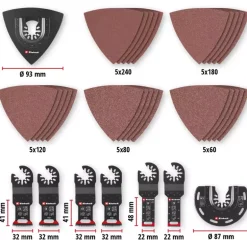 XL-PLUS-CASE 35-pc. Multitool Set for Wood