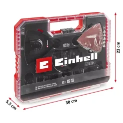 XL-PLUS-CASE 35-pc. Multitool Set for Wood