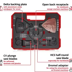 XL-PLUS-CASE 35-pc. Multitool Set for Wood