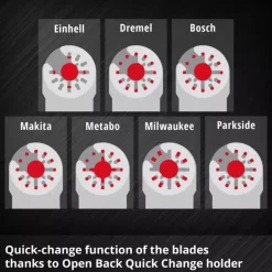 XL-PLUS-CASE 35-pc. Multitool Set for Wood