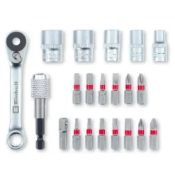 XS-CASE 21-pc. Bit Set with Ratchet