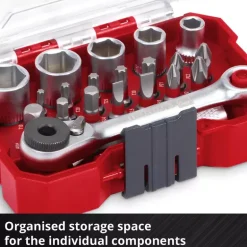 XS-CASE 21-pc. Bit Set with Ratchet