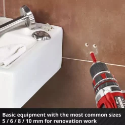 XS-CASE 4-pc. Tile Drill Bit Set