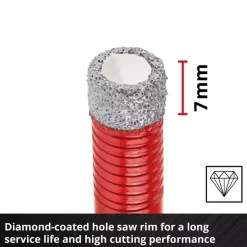 XS-CASE 4-pc. Tile Drill Bit Set