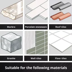XS-CASE 4-pc. Tile Drill Bit Set